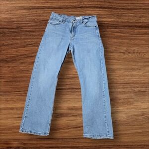 Wrangler Light Denim Relaxed Bootcut Jeans